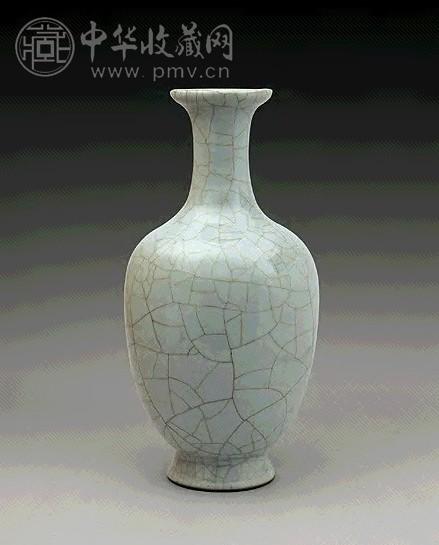 清乾隆 仿哥窑观音樽