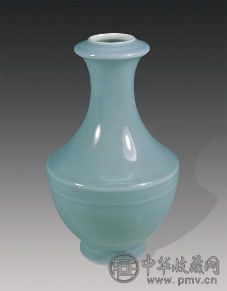 清 砖兰釉盖碗尊