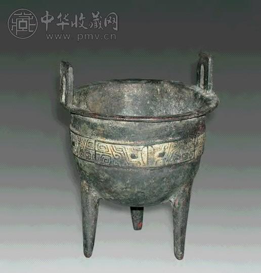 三足又耳铜鼎