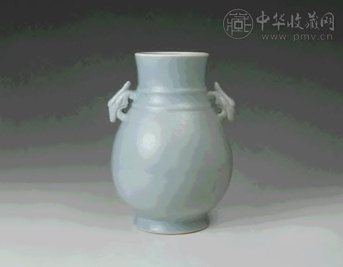 民国 天蓝釉双牺尊
