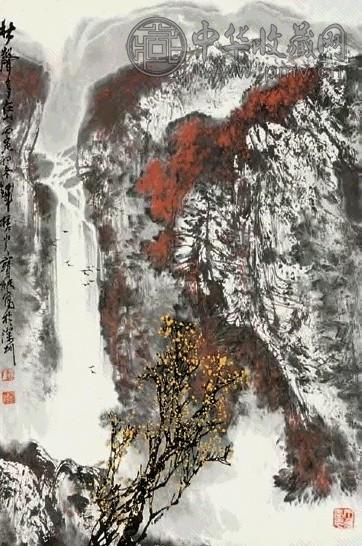 刘宝纯 山水 立轴 设色