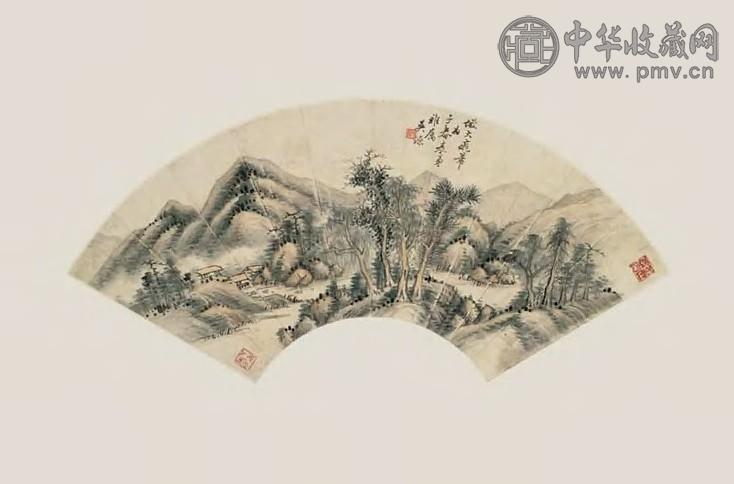 吴子深 山水 轴