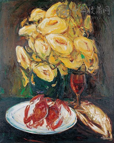 刘范国 静物 布面油彩