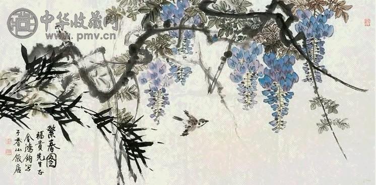 金鸿均 繁春图 镜心 设色纸本