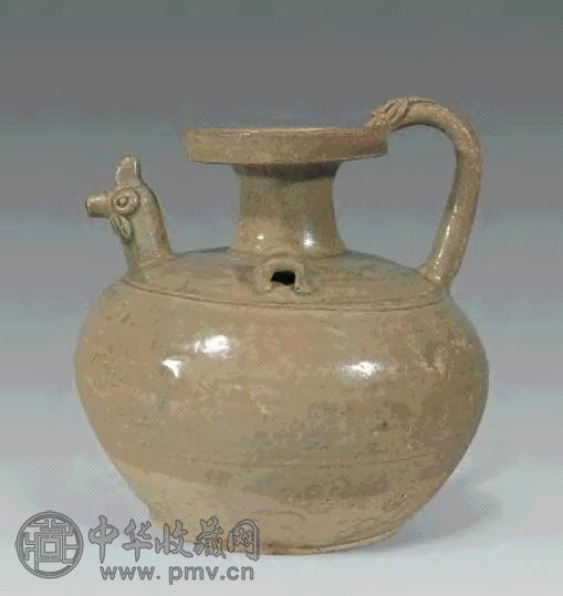 西晋 青釉鸡首壶
