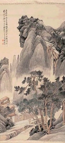 吴榖祥 山水 立轴