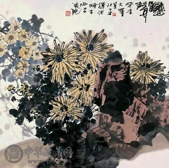 郭北平 秋声 镜心 设色纸本