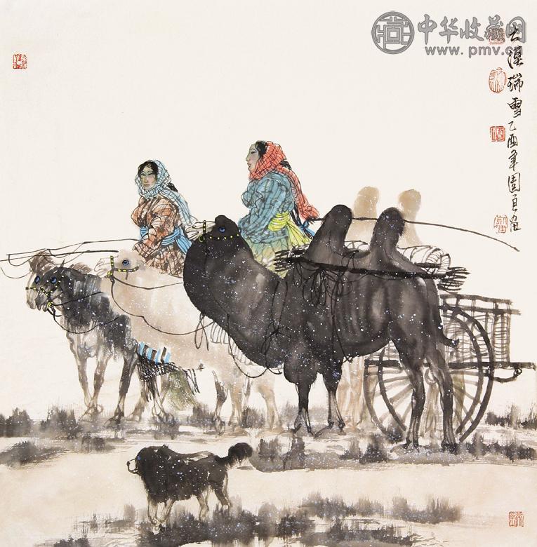 吴团良 大漠瑞雪