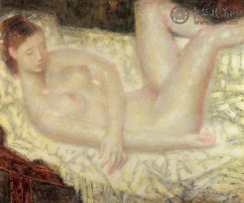 李贵男 2005年作 人体 布面油画