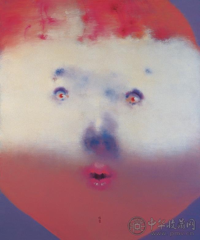 叶恒贵 2006年作 人物06-04-15 亚麻布 油画