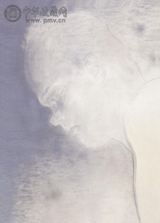 毛焰 2004年作 托马斯 布面油画