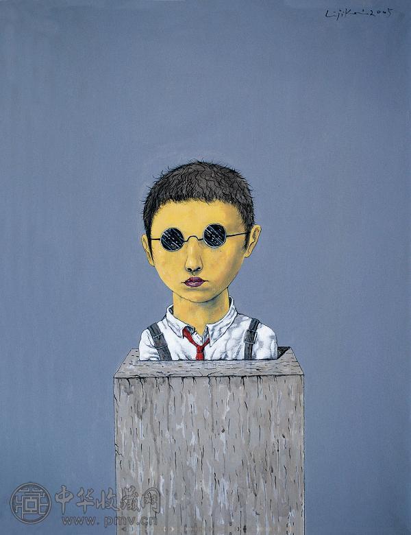 李继开 2005年作 少年偶像 布面油画