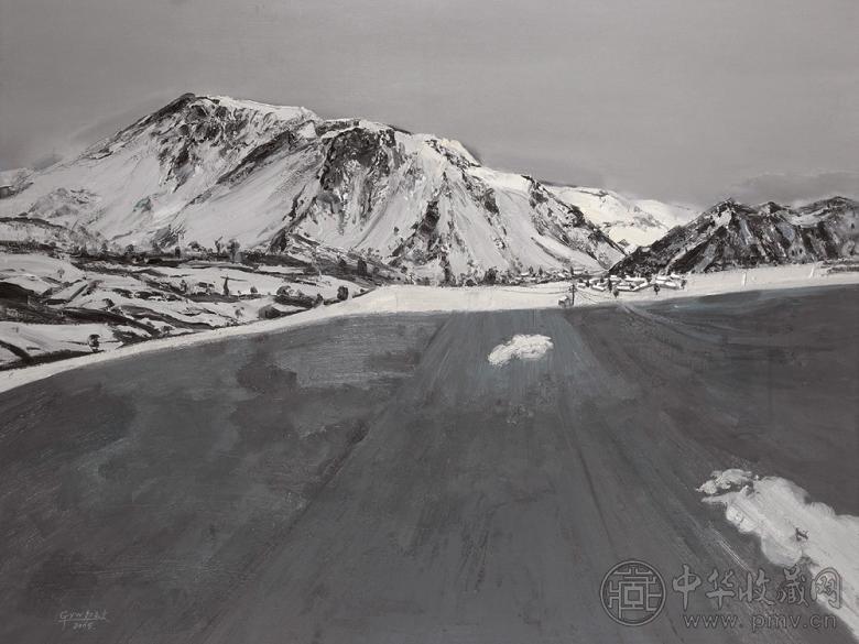 郭永文 2005年作 雪山 布面 油彩