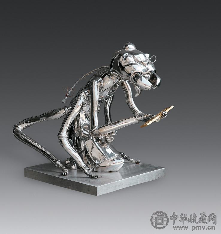 陈志光 2005年作 蚂蚁先生 雕塑 不锈钢锻造