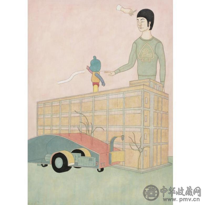 王亚强 2006年作 知名的皮带(3号) 油画丙烯画布