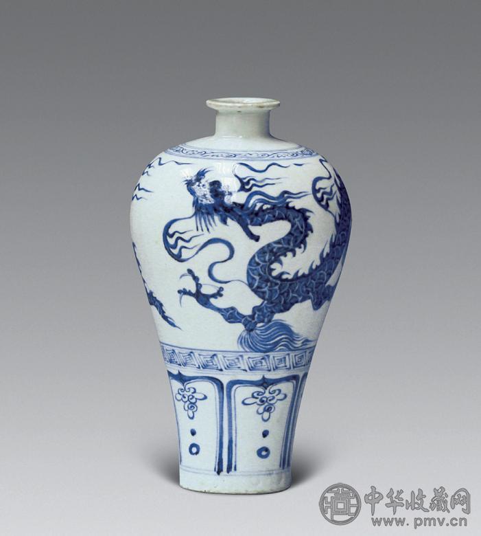 元青花龙纹梅瓶收藏资讯|艺术家|书画家|书画名人|书法家-中华收藏网