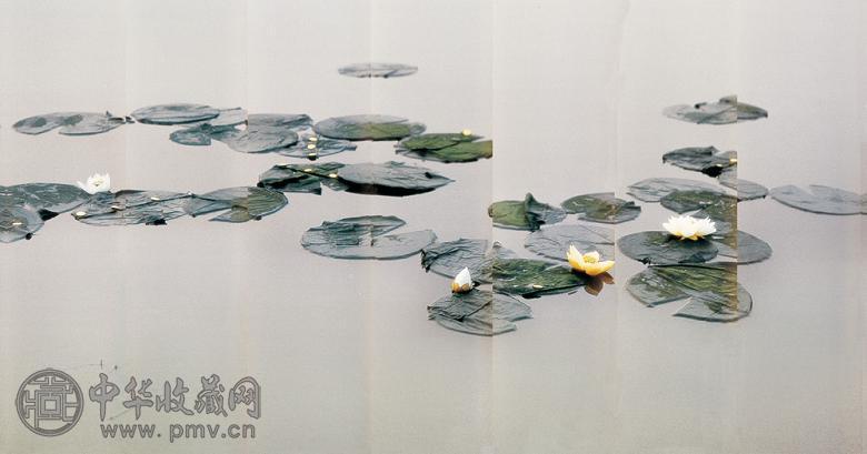 孙建春 2002年作 军装·睡莲之清晨 摄影