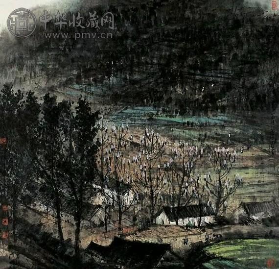张彦 当代 太行山 镜心