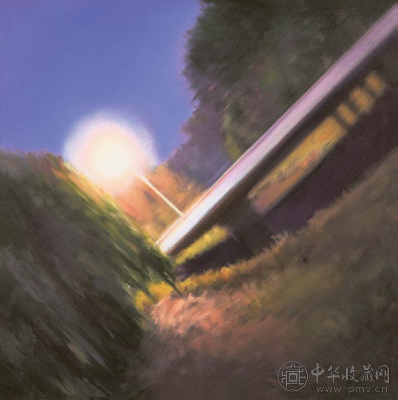 尹朝宇 无题 布面 油画