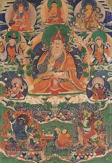 清 莲花生像(西藏)