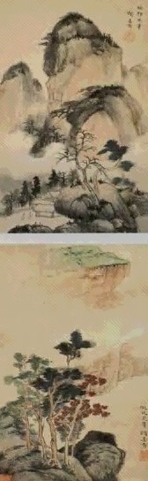 明 顾善有 仿古山水 册页(10开)