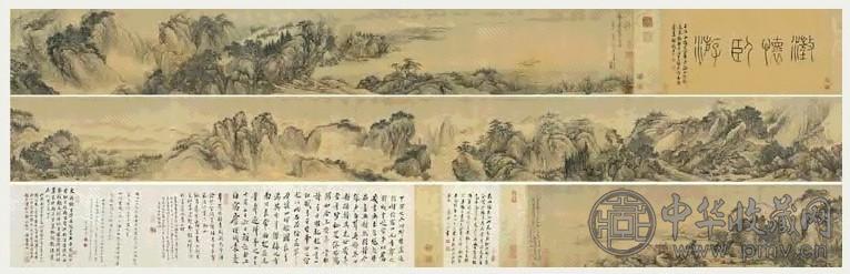 清 王翚 溪山行旅图 卷