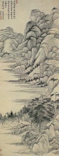 惲　壽平　水仙図（原寸大）　水墨画　清　中国　二玄社 惲 寿平 惲 壽平 水仙図（原寸大） 水墨画 清 中国 二玄社