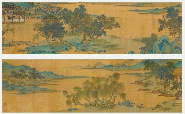 明 仇英 青绿山水 卷