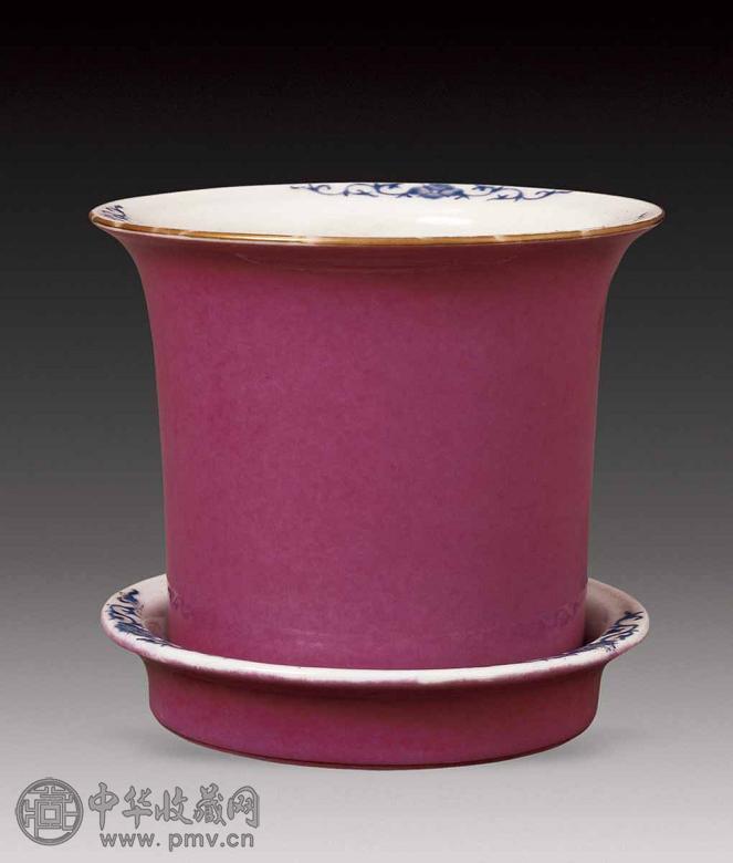 民国 胭脂水花盒