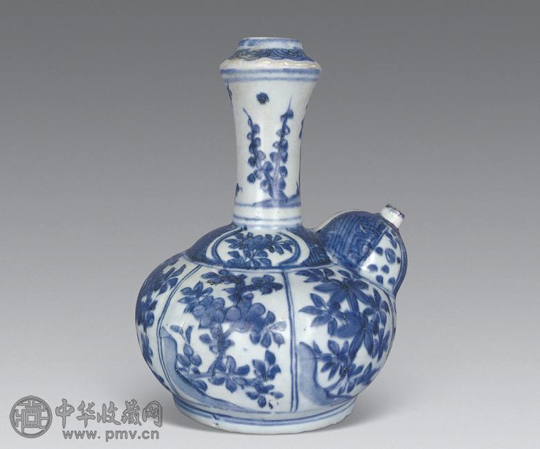 明万历 青花军持