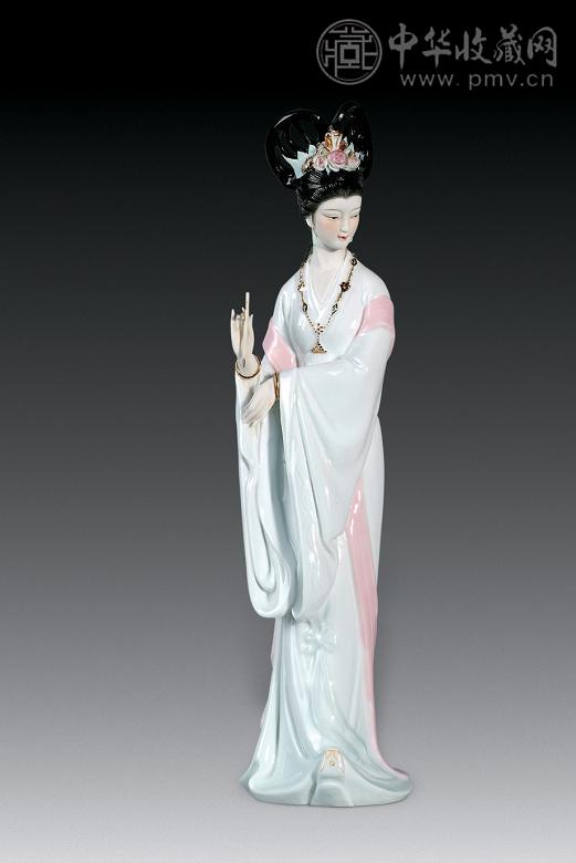 粉彩仕女