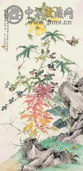 王道 花卉 镜心