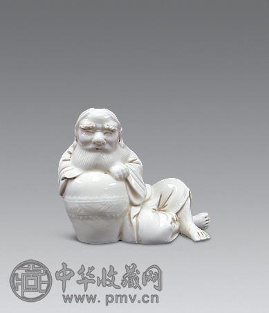 清 德化瓷酒仙水滴