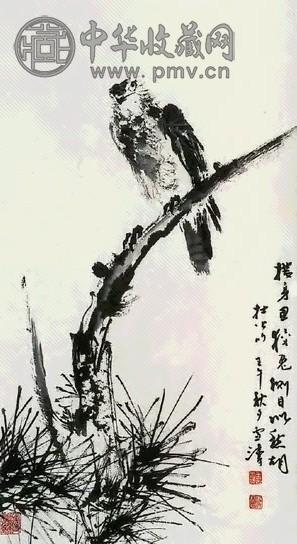 王雪涛 花鸟 立轴 水墨纸本