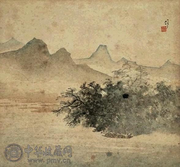 当代 黎雄才 山水 立轴