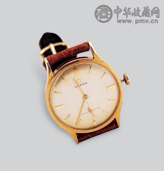 1960年代 OMEGA 14K金壳手动三针手表