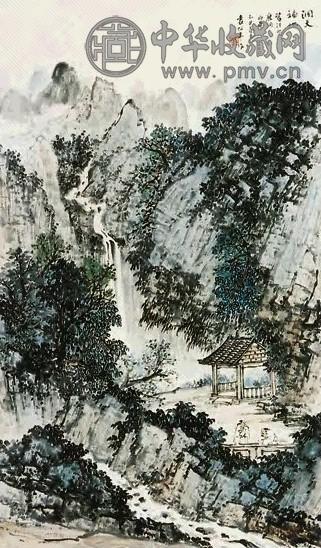 袁松年 山水 立轴 纸本