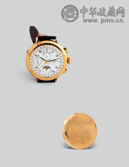 1990年代 EBERHARD 925银包金壳日历手动手表