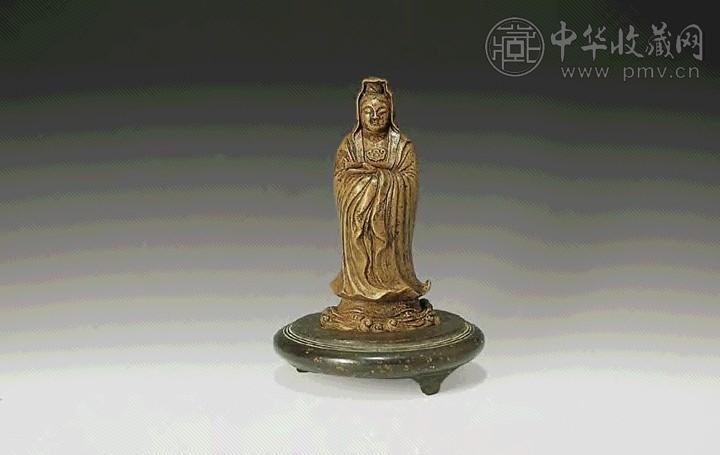 明晚期 紫砂观音像