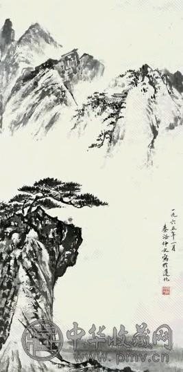 秦仲文 山水 镜心 纸本水墨