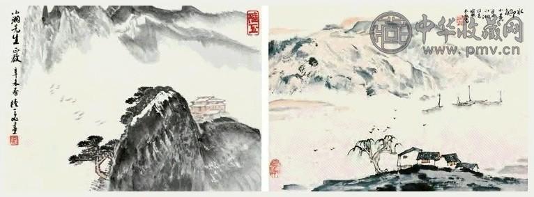 宋玉麟、孙君良 山水、蔬果 册页 纸本