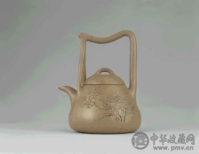 1913年 王南林制段泥提梁壶