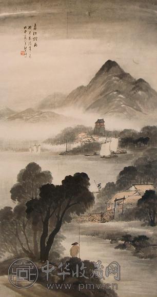 汪琨 山水 立轴