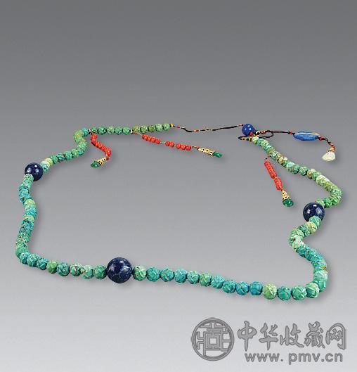 清 绿松石朝珠(108粒)