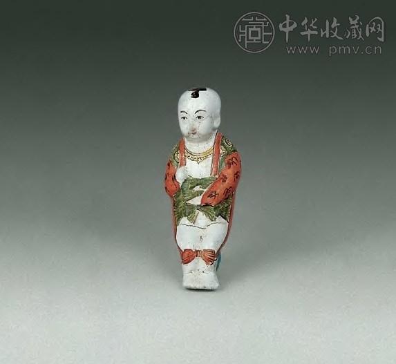 元 红绿彩娃娃像