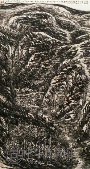 崔振宽 山水 镜心 纸本