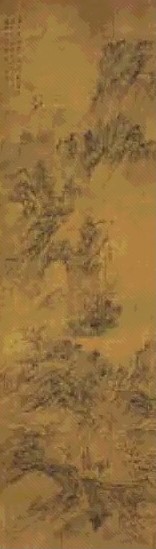 张宏 秋山访友图 轴
