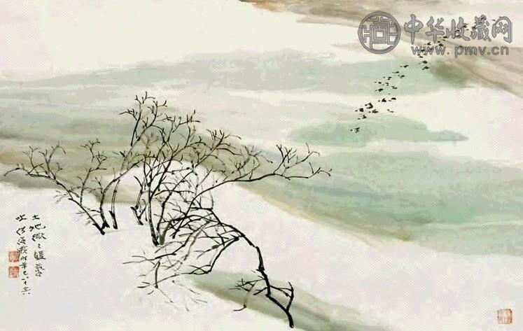 何海霞 大地回春 镜心 设色纸本