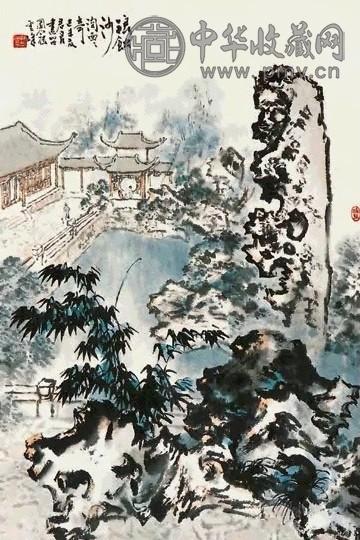 孙君良 山水 立轴 纸本
