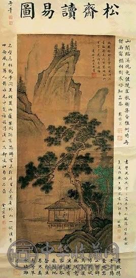 潘恭寿 山水 立轴 设色绢本